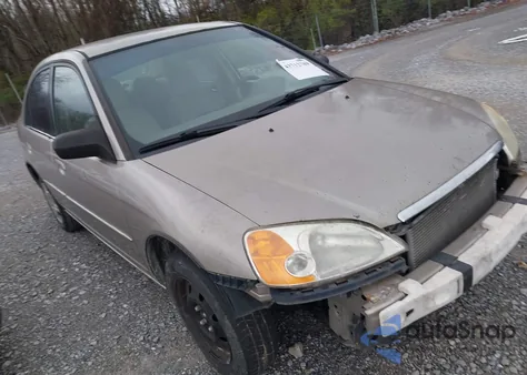 2002 Honda Civic Lx from USA, damaged, VIN 1HGES16622L014969